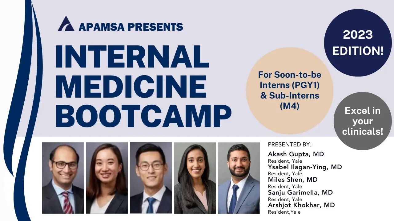 Internal Medicine - APAMSA 2023 Bootcamp Series Ep. 2