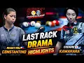 LAST RACK DRAMA Rhaki Roj Constantino vs Chihiro Kawahara Asian 10-Ball Championship Highlights