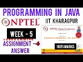 programming in java Nptel-week 5 Programming assignment 4 nptel NPTEL JAVA SOLUTION July 2021