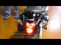Grey Hayabusa with Voodoo exhaust