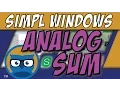 Crestron SIMPL Windows ANALOG SUM Symbol Tutorial