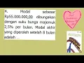 Download Lagu 4. Modal sebesar Rp55.000.000,00 dibungakan dengan suku bunga majemuk 2,5% per bulan. Modal akhir y