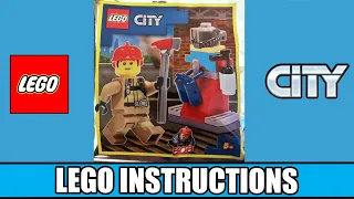 LEGO Instructions | LEGO CIty | 952104 | Fireman Bob (LEGO Magazine)