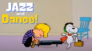 𝐫𝐞𝐥𝐚𝐱𝐢𝐧𝐠 𝗽𝗹𝗮𝘆𝗹𝗶𝘀𝘁 Lovely Dance With Snoopy Fresh Jazz Playlist For The Perfect Start 