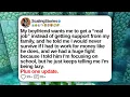 My Boyfriend Wants Me to Get a “Real Job” Instead of Getting Support From My Family | Reddit Updates