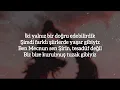 merve özbey- yaramızda kalsın (sözleri/ lyrics)