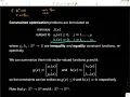 Lecture 17 - Constrained optimization Part A