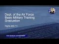 Department of the Air Force BMT Graduation Ceremony Flights 698-711 -