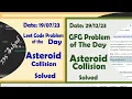 Asteroid Collision C GFG Daily Problem Leetcode Daily Challenge