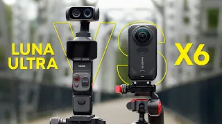 Insta360 X6 vs Luna Ultra: Best Vlogging Camera?