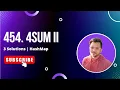 454 4Sum II 3 Solutions Using HashMap Vishal Rajput