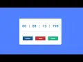 JavaScript Stopwatch Create Stopwatch Application in HTML CSS and JavaScript