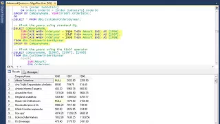 SQL 2014 Developer Part 08 Advanced T SQL Queries Player LearnNowOnline 8