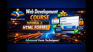 Web Development Course Tutorial 2 HTML Forms