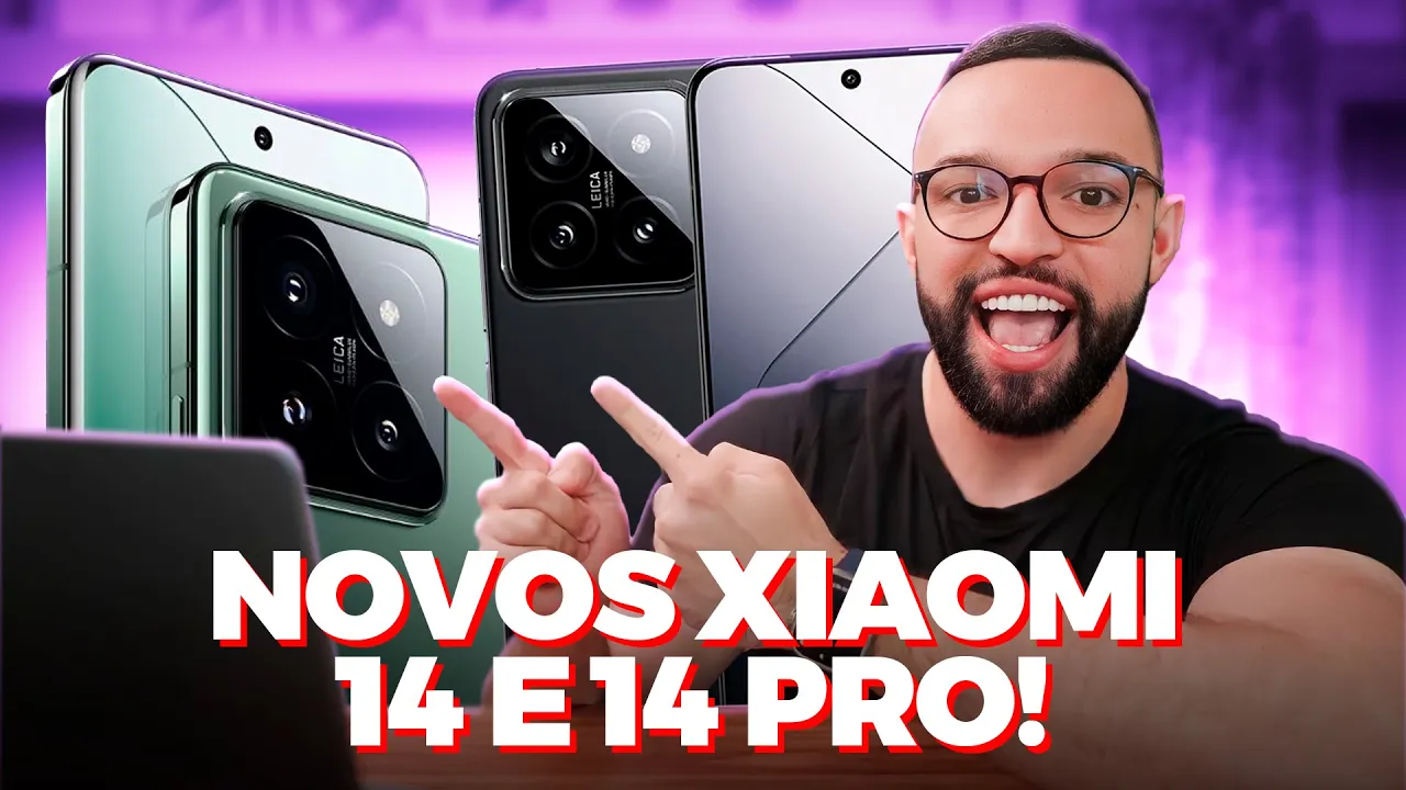 CONHEÇA os NOVOS XIAOMI 14 e 14 PRO!