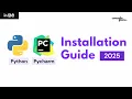 Python and Pycharm Installation Environment Setup Windows 7 10 11 2025
