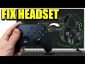 How To Fix Mic Headset Not Working On Xbox Series X S