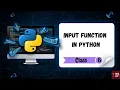 Input function in Python EASY - CODE