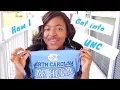 How I got into UNC Chapel Hill My Story REAL College Admission Advice DymondStar