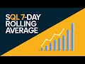 Master SQL 7-Day Rolling Average in Minutes SQL Window Functions Explained