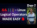 Linux Logical Operators Explained with Examples Beginner-Friendly Terminal Guide