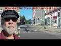 Ogdensburg NY City on the St Lawrence River