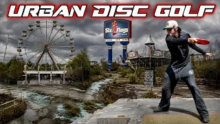 Urban Disc Golf Abandoned Six Flags Buhr Barela Babcock Gossage Samson