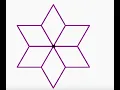 code a snowflake with Python turtle