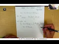 Math Methods for Engineers 5C One step - Modified Euler Method