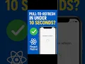 Pull-to-Refresh in React Native No Library Needed