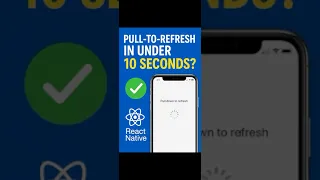 Pull-to-Refresh in React Native No Library Needed