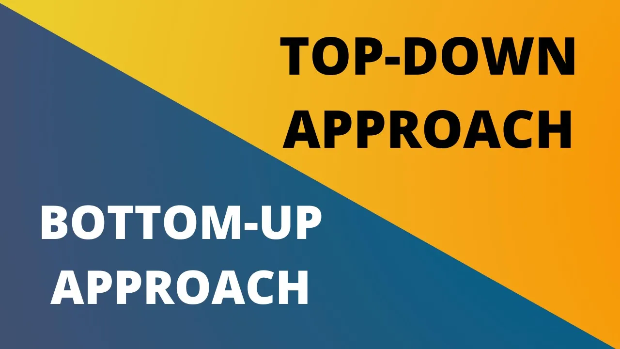 Top-Down and Bottom-Up Approaches| NANO ODYSSEY SERIES | EP 03 |