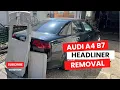 How to Remove the Headliner in an Audi A4 B7 Upgrade Its Look DIY Tutorial