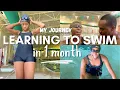 how i learned to swim in one month as an adult if you re feeling discouraged watch this VLOG