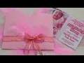 DIY INVITATION CARD DIY CHRISTENING INVITATION CARD
