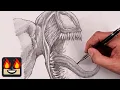How To Draw Venom Step-by-Step Tutorial