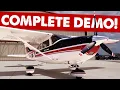 Flying the BRAND NEW Cessna 182 is like CHEATING
