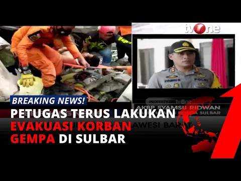 Bertambah, Total Delapan Orang Meninggal Dunia Akibat Gempa Sulbar