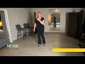 Linedance Hey Senorita to Sweatin' by Angie K - demo (Nina Skyrud)