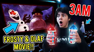 DO NOT WATCH THE OLAF AND FROSTY MOVIE AT 3 AM ELSA EXE WAS WATCHING  DO NOT WATCH THE OLAF AND FROSTY MOVIE AT 3 AM ELSA EXE WAS WATCHING