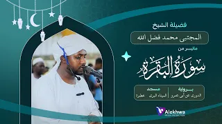 رمضان 1446ﮪ تراويح الليلة الثانيه ماتيسر من سورة البقرة القارئ مجتبي محمد فضل الله 
