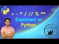 Python Arithmetic Operators Explained in Simple Way Addition Division Modulus Power Precedence