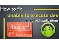 How to fix unable to execute dex Multiple dex files define error