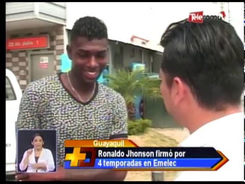 Ronaldo Jhonson nuevo jugador de Emelec