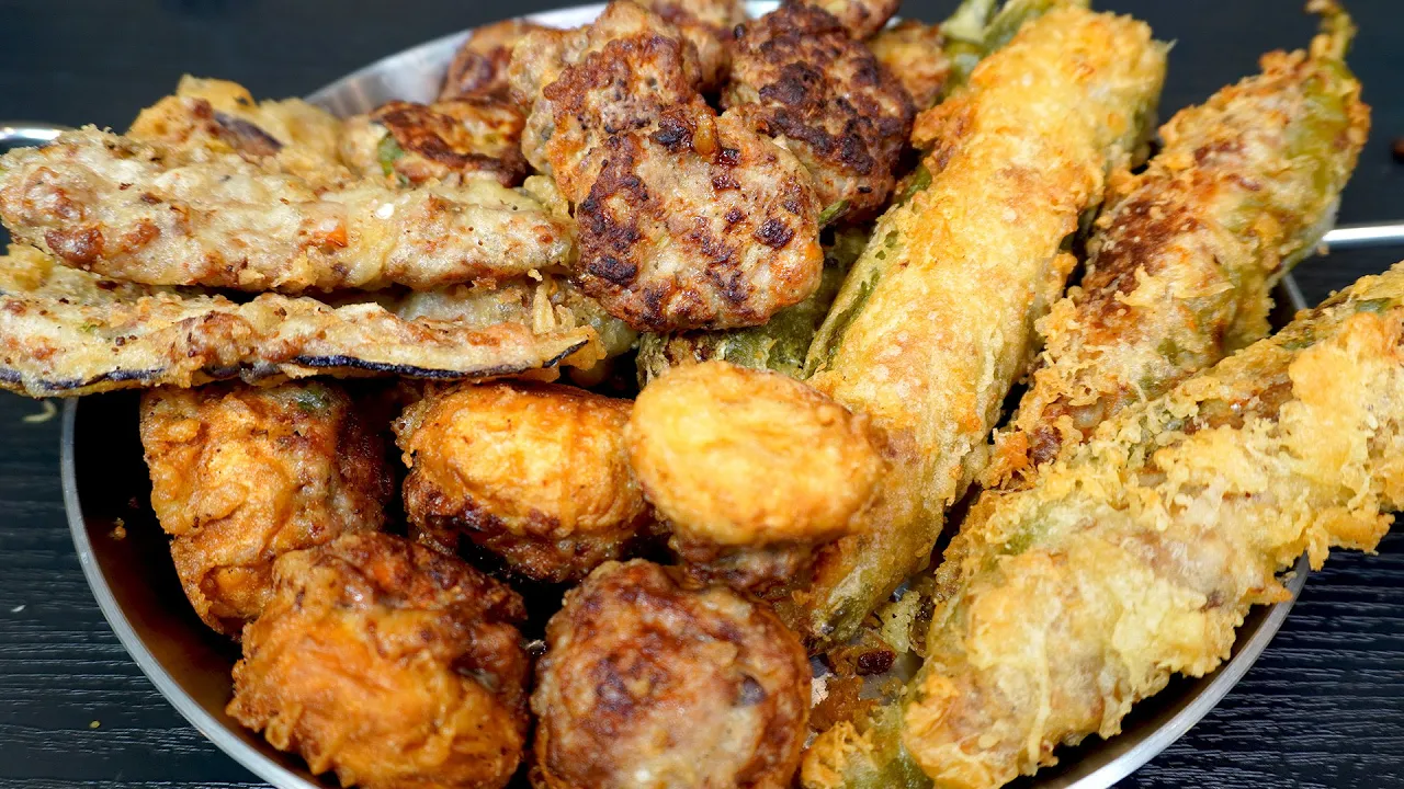 만능 고기 반죽으로 만드는 명절 모듬전