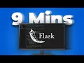 Learn Flask Python In 9 Minutes