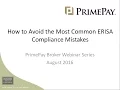 How to Avoid the Most Common ERISA Compliance Mistakes