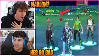 STABLE RONALDO & CLIX Challenge FAKE MARLON & BUCKE To A 2v2 WAGER, Then THIS HAPPENED! 😭🔥