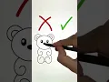 Lagu How to draw teddy bear 🧸😆 #lol #memes #drawing #shorts