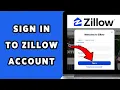 How To Sign In To Zillow Account 2025 Zillow Login Guide